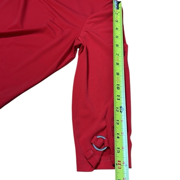 CLEO  vtg blouse,women MP,made in 🇨🇦, vtg,metal grommets,asymmetrical hem,career - Picture 11 of 12